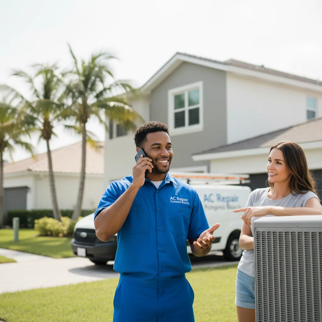 AC Repair Pompano Beach customer support in Weems